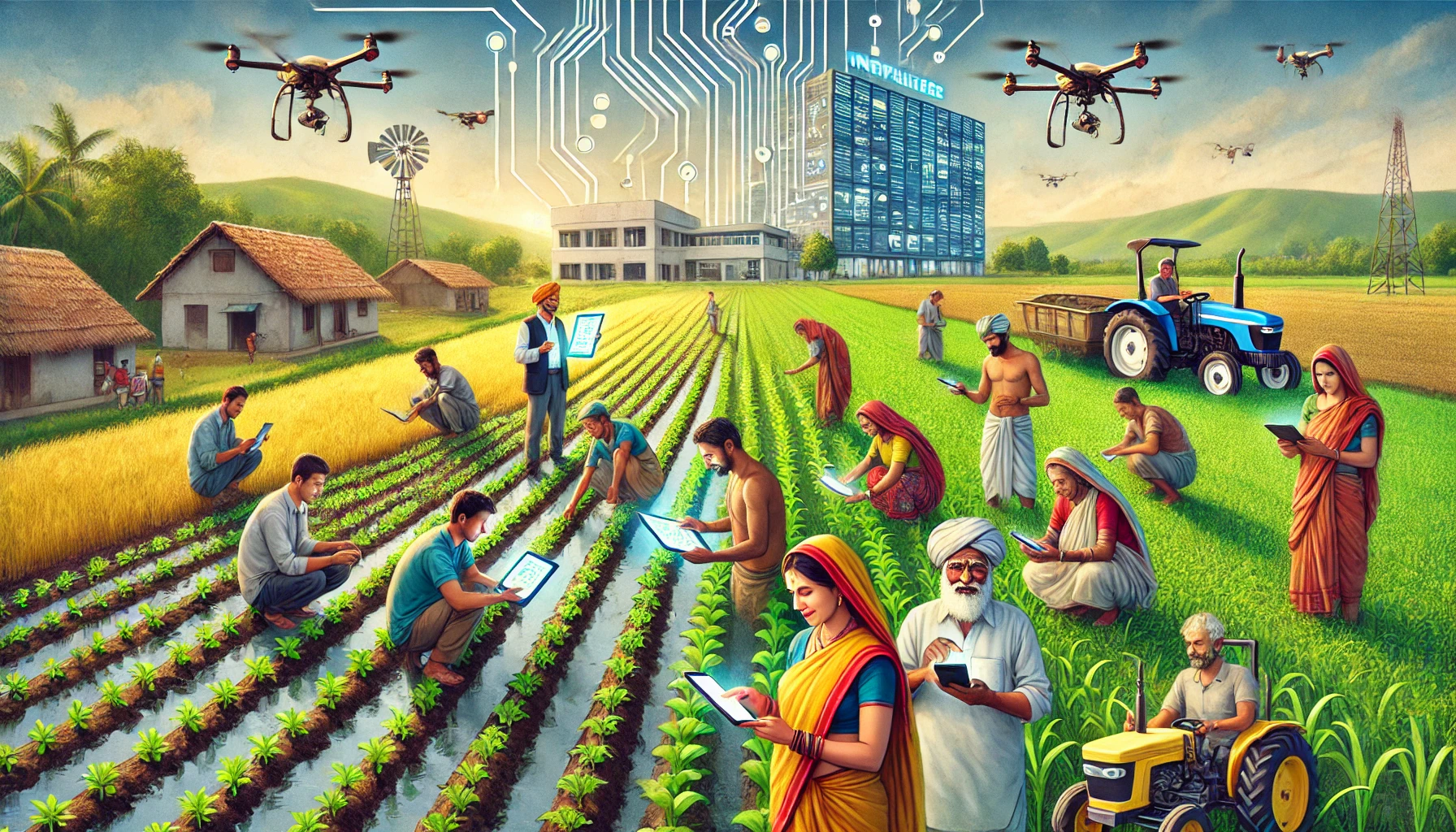 El Auge Tecnológico Rural de India: Cómo las Startups están Empoderando a los Agricultores